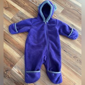 Columbia fleece bunting 3/6mo